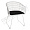 Амароне белый + подушка черная для кафе, ресторана, дома, кухни 1441128