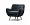 Дизайнерское кресло Oloff черное 1212366