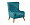 Кресло Burnley голубое 1236521