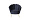 Кресло велюр черный 87YY-1907 BLK 1343457