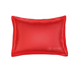 Pillow Case Royal Cotton Sateen Noble Red 3/4