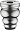 Ножка Adjustable Shiny Chrome H 8 cm 3692904
