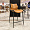 Стул Бремен Нью светло-коричневая экокожа ножки черные для кафе, ресторана, дома, кухни 2152590