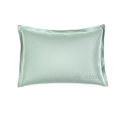 Pillow Case Royal Cotton Sateen Aqua 3/3