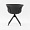 Крис вращающийся черная экокожа ножки черный металл для кафе, ресторана, дома, кухни 2140246