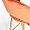 Стул Белладжио бархат коралл ножки золото для кафе, ресторана, дома, кухни 2138599
