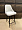 Стул Люцерн светло-бежевая ткань, вертикальная прострочка, ножки черные для кафе, ресторана, дома, к 2088870