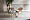 Монмартр бежевый, ножки светло-бежевые под бамбук для кафе, ресторана, дома, кухни 2096279