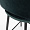 Стул Белладжио темно-зеленый бархат ножки черные для кафе, ресторана, дома, кухни 2147969