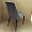 Люцерн серый бархат вертикальная прострочка ножки черные для кафе, ресторана, дома, кухни 2110786