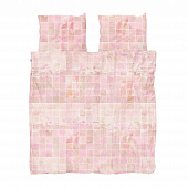 Товар Постельное белье Плитка кремово-розовая  добавлен в корзину