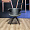 Крис вращающийся черная экокожа ножки черный металл для кафе, ресторана, дома, кухни 2140236