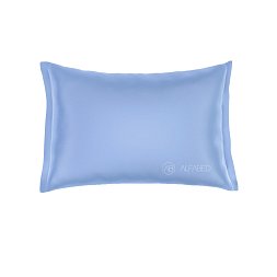 Pillow Case Royal Cotton Sateen Steel Blue 3/2