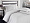 Set Lenjerie ALFABED Premium Woven Cotton Sateen Stripe White 3 3739244