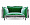 Кресло Bari зеленое 1236509