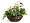 Кашпо TREEZ Effectory Metal Высокая лодка Design Crumple Чернёная бронза в-15, ш-18, дл-41 см 2945318