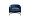 Кресло велюр тёмно-синий ZW-777 BLU SS 1529267