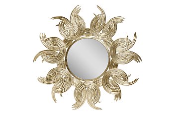 Зеркало декоративное "Солнце" 96.5*95.9*3.8; d37см 37SM-1933