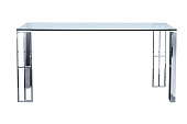 Товар Стол обеденный прозр.стекло/хром GY-DT06SS добавлен в корзину