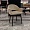 Магриб New вращающийся бежевый бархат ножки черные для кафе, ресторана, дома, кухни 2081646