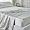 Fitted Sheet 100% Silk Sparkling Silver 3698753
