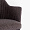 Brooklyn серо-бежевая ткань с вертикальной прострочкой ножки черные для кафе, ресторана, дома, кухни 2111174
