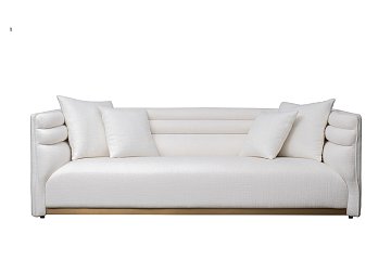 Диван трехместный GD/Toledo св.бежевый рогожка Norton Svbeg 236*97**77см