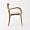 Брунелло бежевая ткань, дуб (тон бесцветный матовый) для кафе, ресторана, дома, кухни 2153829