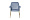 Кресло велюр серо-голубой 30C-1127-Z LBL 1322034