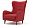Кресло Monreale красное 1236243