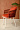 Ибица плетеный оранжевый ножки металл белые подушка оранжевая для кафе, ресторана, дома, кухни 2224851