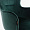 Пьемонт темно-зеленый бархат ножки черные для кафе, ресторана, дома, кухни 2089145