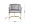 Кресло велюр серо-голубой 30C-DX-2010-1 LBG 1893810