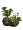 Кашпо TREEZ Effectory Metal Высокая лодка Design Crumple Чернёная бронза в-15, ш-18, дл-41 см 2879846
