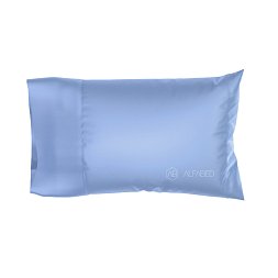 Pillow Case Royal Cotton Sateen Bright Blue Hotel H 4/0