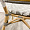 Сен-Жермен плетеный серо-белый ножки светло-бежевые под бамбук для кафе, ресторана, дома, кухни 2210553