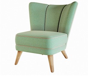 Кресло Diamond светло-зеленое
