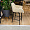 Стул Авиано вращающийся бежевый бархат ножки черные для кафе, ресторана, дома, кухни 2115255