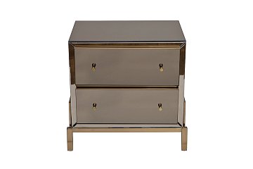 Тумба зеркальная 2 ящика KFG170