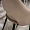 Магриб New вращающийся бежевый бархат ножки черные для кафе, ресторана, дома, кухни 2089447