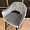 Стул Белладжио Нью вращающийся серый бархат ножки черные для кафе, ресторана, дома, кухни 1913570