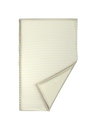 Topper sheet case premium woven cotton sateen stripe cream h h 15