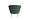 Кресло велюр зеленый 87YY-1907 KRES ZEL 1343602