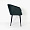 Гарда Нью вращающийся темно-зеленый бархат ножки черные для кафе, ресторана, дома, кухни 2153978