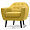 Кресло Elephant желтое 1236529