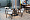 Cтол Верона 120 см дуб, ешница стекло, тон американский орех нью для кафе, ресторана, дома, кухни 2129808