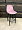 Стул Копенгаген пыльно-розовый бархат ножки черные для кафе, ресторана, дома, кухни 1946126