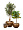 Кашпо TREEZ Effectory Metal Полусфера Тёмное матовое золото д-22 см, в-15 см 2879423