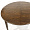 Cтол раздвижной Стокгольм круглый 110-140 см массив дуба тон американский орех нью для кафе, рестора 2137371