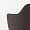 Brooklyn серо-бежевая ткань с вертикальной прострочкой ножки черные для кафе, ресторана, дома, кухни 2111172